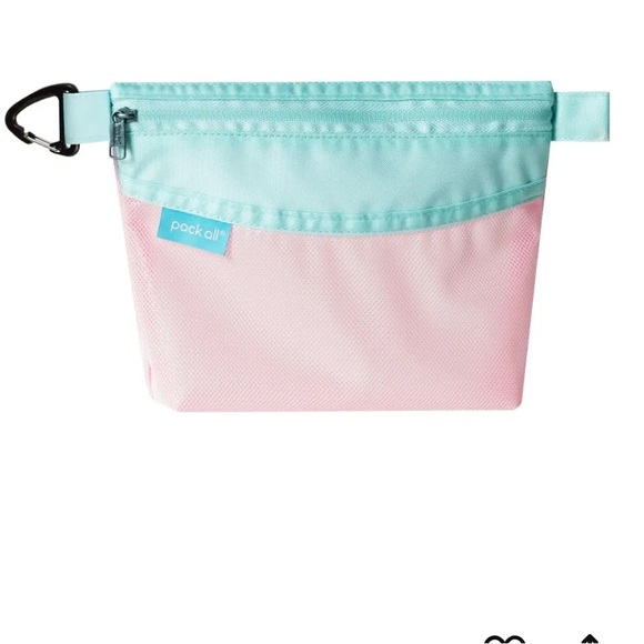 Pack All Mint and Pink Mesh Pouch & New Personal Care Bath & Body w/16 New items - Picture 1 of 16